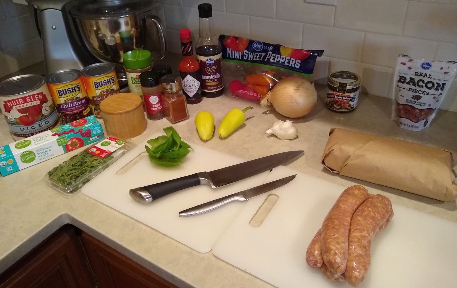 chili recipe ingredients